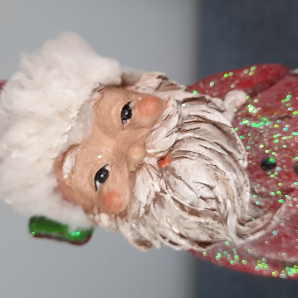 Roman Vintage Look Santa In Chimney Figure Figurine Statue - Picture 7 of 7